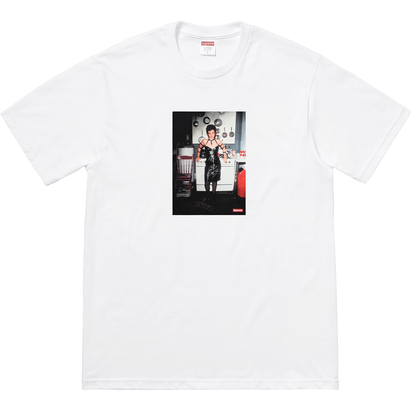 Nan Goldin/Supreme Nan as a dominatrix Tee view 7